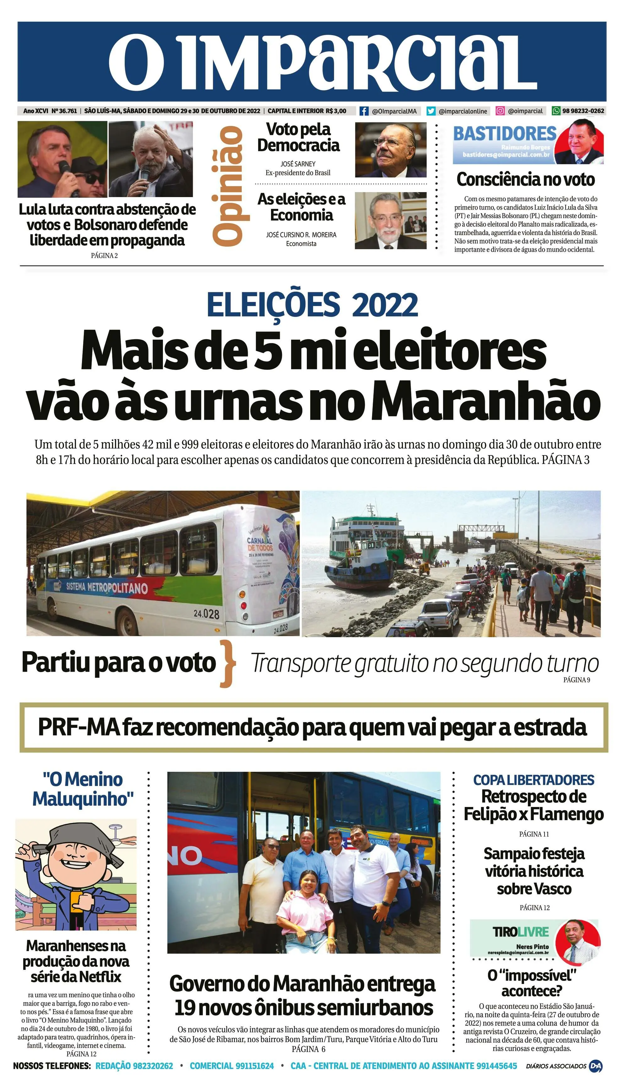 17 de outubro de 2022  Banca – O Imparcial